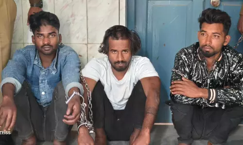 घर घुसकर दिखाया चाकू और पिस्टल फिर लूटे 8 हजार कैश, तीन बदमाश गिरफ्तार