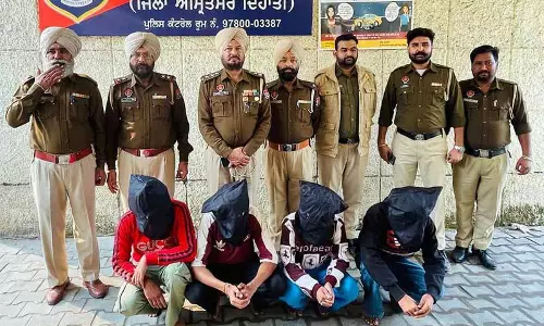 Amritsar: गैंगस्टर के 4 साथी गिरफ्तार