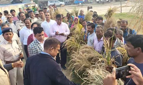 Odisha: केंद्रीय टीम ने तटीय केंद्रपाड़ा में दाना प्रभावित क्षेत्रों का दौरा किया