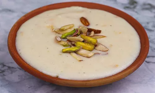 फिरनी की रेसिपी फिरनी की रेसिपी