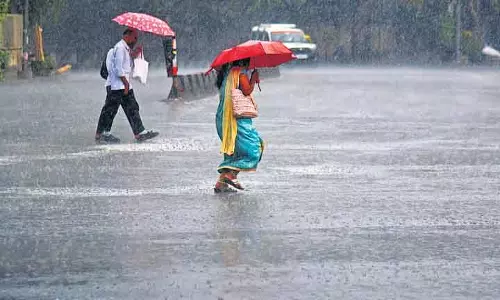 Andhra Pradesh के कुछ हिस्सों में भारी बारिश की संभावना