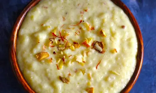 शुगर-फ्री केसरी फिरनी रेसिपी