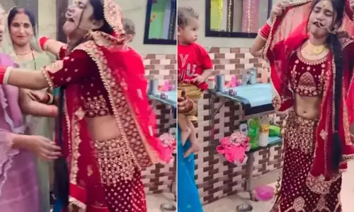 विदाई के समय दुल्हन ने की ऐसी हरकत, VIDEO देख हैरान रह गए लोग