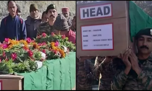 Rudraprayag: छुट्टी पर घर आए हवलदार का आकस्मिक निधन, अलकनंदा नदी में अंतिम संस्कार Rudraprayag: छुट्टी पर घर आए हवलदार का आकस्मिक निधन, अलकनंदा नदी में अंतिम संस्कार