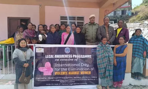 Meghalaya : कानूनी विशेषज्ञों ने ग्रामीण क्षेत्रों में हिंसा के खिलाफ सुरक्षा Meghalaya : कानूनी विशेषज्ञों ने ग्रामीण क्षेत्रों में हिंसा के खिलाफ सुरक्षा