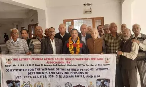 Jammu: पूर्व सैनिक संघ की मासिक बैठक आयोजित