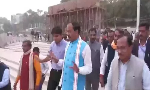 UP के डिप्टी सीएम केशव मौर्य ने प्रयागराज में महाकुंभ मेला 2025 की तैयारियों का निरीक्षण किया UP के डिप्टी सीएम केशव मौर्य ने प्रयागराज में महाकुंभ मेला 2025 की तैयारियों का निरीक्षण किया
