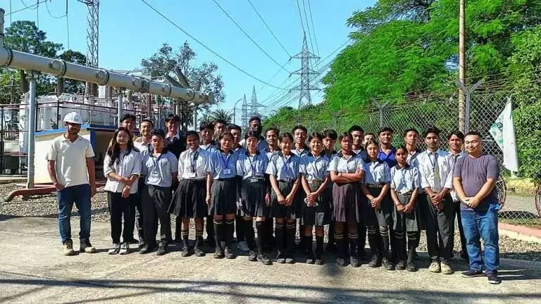 Nagaland :  प्रधानमंत्री श्री जीएचएस थाहेखू के छात्रों ने पावर ग्रिड कॉरपोरेशन ऑफ इंडिया का दौरा किया