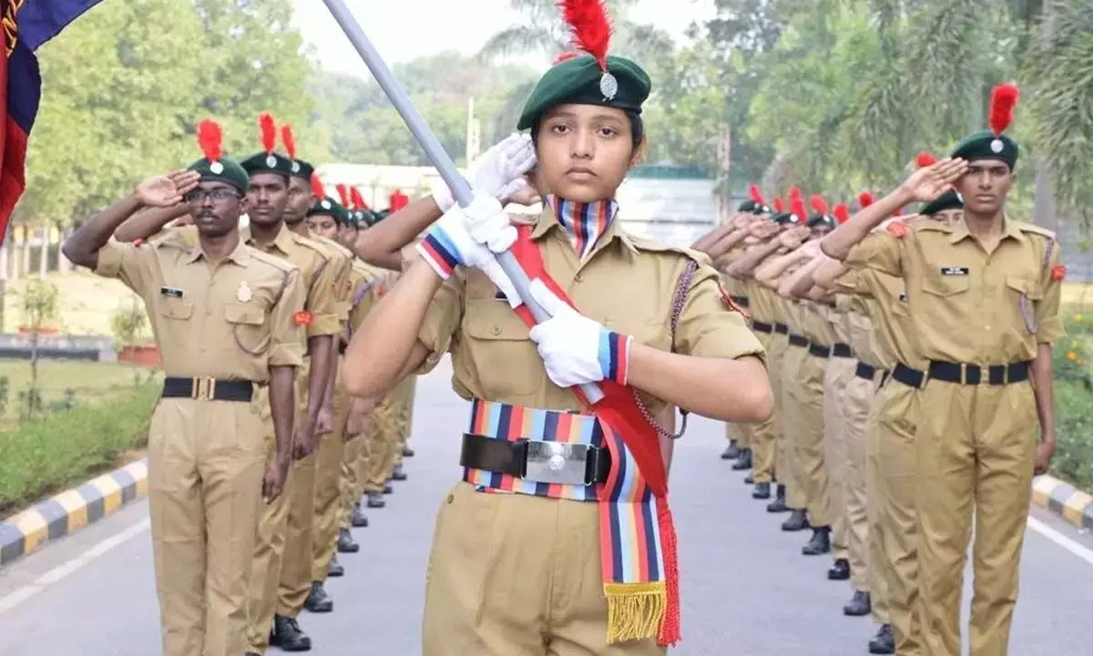 GITAM में 76वां NCC दिवस उत्साह के साथ मनाया गया