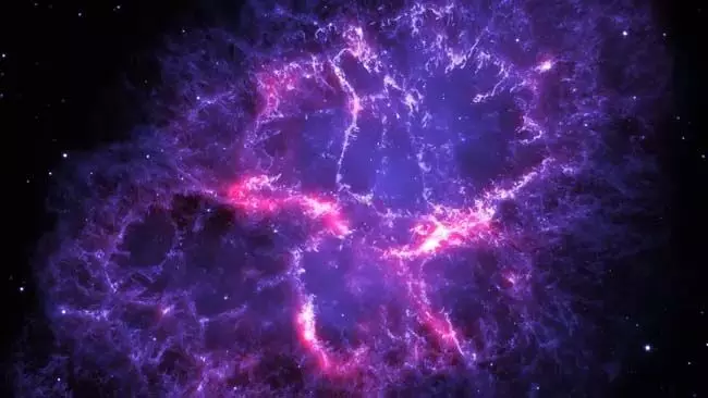 Crab Nebula से अजीब ज़ेबरा पैटर्न आ रहा: भौतिक ने इसका कारण पता किया