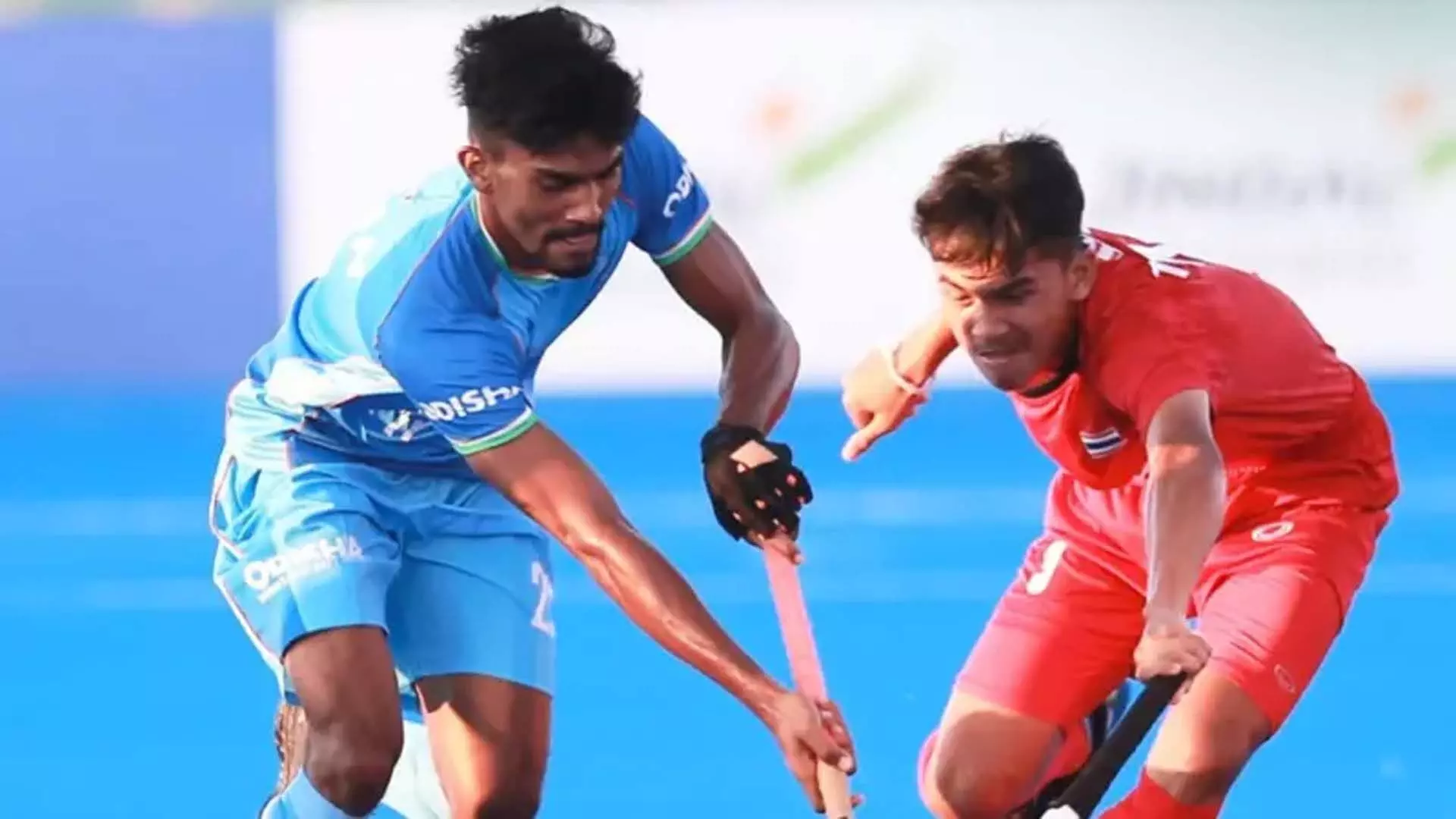 पुरुष Junior Asia Cup हॉकी के पहले मैच में भारत ने थाईलैंड को 11-0 से हराया