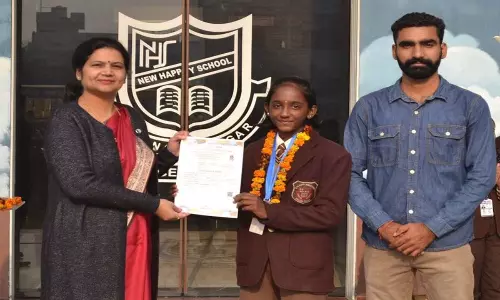 Haryana: श्रेया ने स्कूल बास्केटबॉल गेम्स में रजत पदक जीता Haryana: श्रेया ने स्कूल बास्केटबॉल गेम्स में रजत पदक जीता