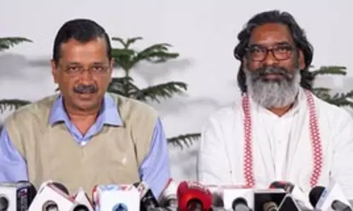 हेमंत सोरेन के शपथ ग्रहण समारोह में अरविंद केजरीवाल होंगे शामिल हेमंत सोरेन के शपथ ग्रहण समारोह में अरविंद केजरीवाल होंगे शामिल