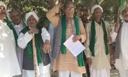 किसान आंदोलन के चार साल पूरे होने पर प्रदर्शन, प्रदर्शनकार‍ियों ने कहा- अभी तक नहीं पूरी हुई हमारी मांग