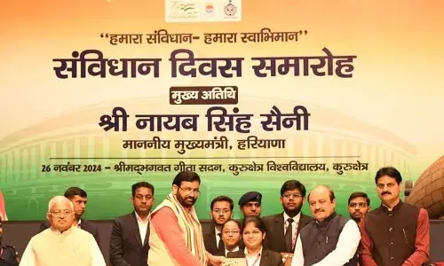 Haryana : सीएम सैनी ने युवाओं से अधिकारों और कर्तव्यों को जानने के लिए
