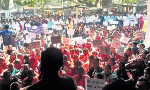 Bargarh के किसानों ने संयुक्त किसान मोर्चा के राष्ट्रव्यापी विरोध प्रदर्शन को समर्थन दिया