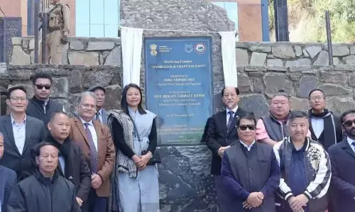 Nagaland के मुख्यमंत्री नेफ्यू रियो ने हॉर्नबिल महोत्सव स्थल पर विभिन्न सुविधाओं का उद्घाटन