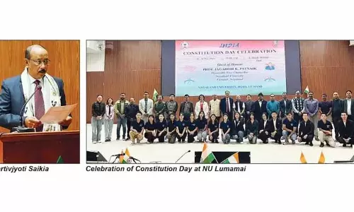 Nagaland विश्वविद्यालय, कोहिमा में संविधान दिवस मनाया गया