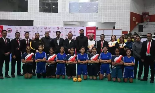 Nagaland :  68वें राष्ट्रीय स्कूल गेम्स अंडर-19 गर्ल्स सेपक टकरा 8 टीमें क्वार्टर फाइनल में पहुंचीं