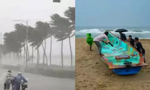 75 किलोमीटर की रफ्तार से चली आंधी.. मछुआरों के लिए अलर्ट 75 किलोमीटर की रफ्तार से चली आंधी.. मछुआरों के लिए अलर्ट