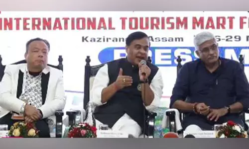 केंद्रीय मंत्री Gajendra Singh Shekhawat ने अंतर्राष्ट्रीय पर्यटन मार्ट का किया उद्घाटन