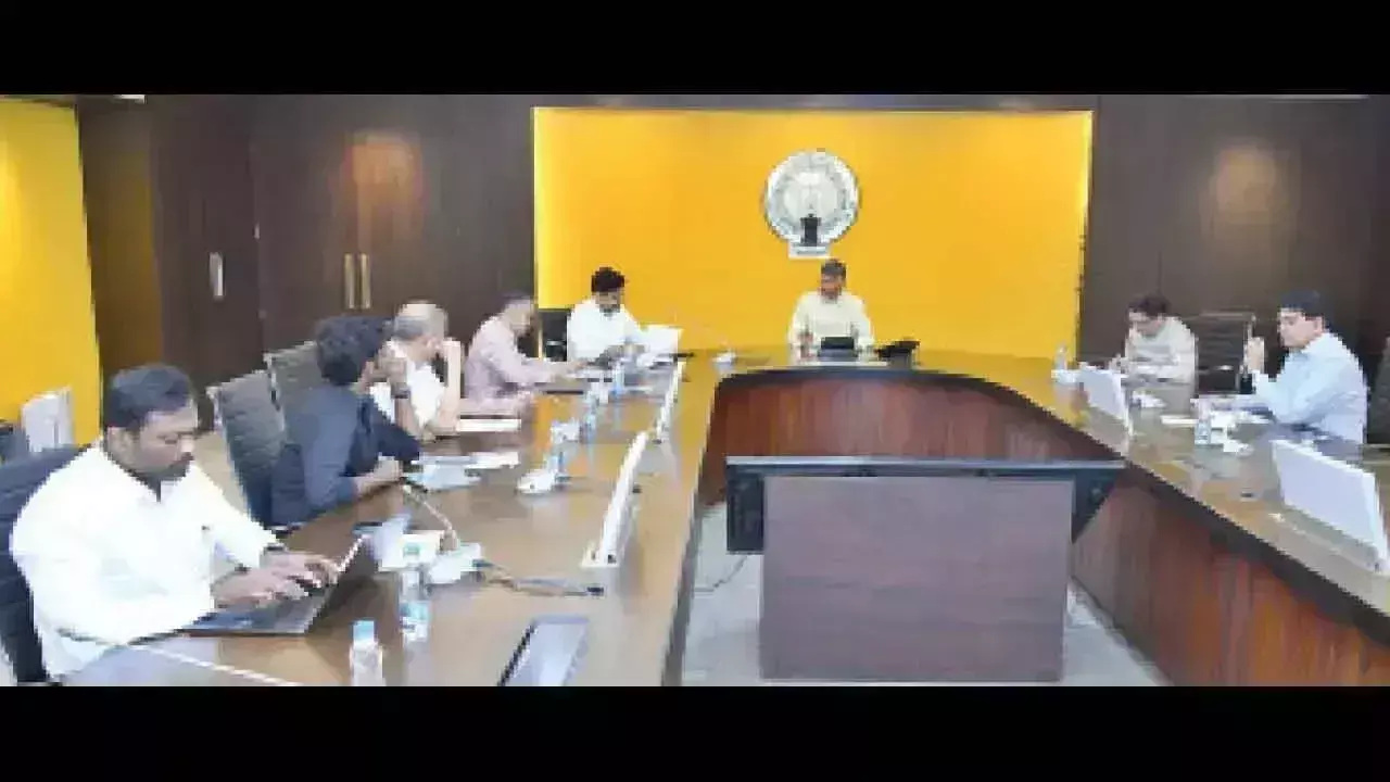 CM नायडू ने अमरावती में प्रतिष्ठित डीप टेक बिल्डिंग का प्रस्ताव रखा CM नायडू ने अमरावती में प्रतिष्ठित डीप टेक बिल्डिंग का प्रस्ताव रखा