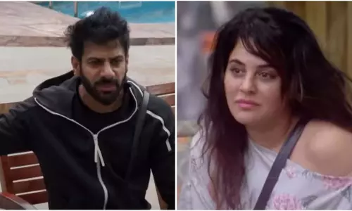 सारा अरफीन खान ने करण वीर मेहरा पर अपना आपा खोया, VIDEO...