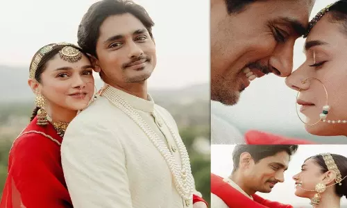 अदिति राव-सिद्धार्थ ने Rajasthan के किले में शाही शादी के साथ फिर से मनाया प्यार का जश्न