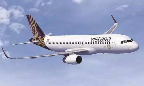 Air India दिसंबर से पांच प्रमुख घरेलू मेट्रो रूटों पर तैनात करेगी विस्तारा के नैरोबॉडी विमान Air India दिसंबर से पांच प्रमुख घरेलू मेट्रो रूटों पर तैनात करेगी विस्तारा के नैरोबॉडी विमान