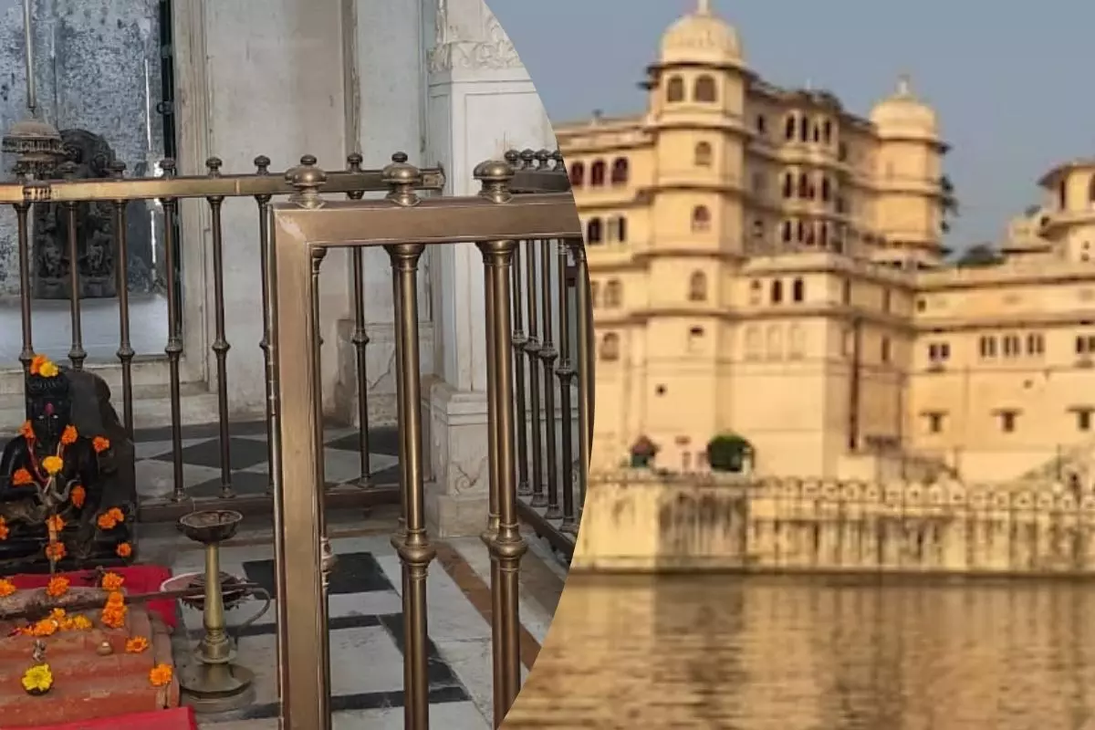 Udaipur: उदयपुर सिटी पैलेस के आसपास धूणी दर्शन के बाद हटाए गए बेरिकेड्स