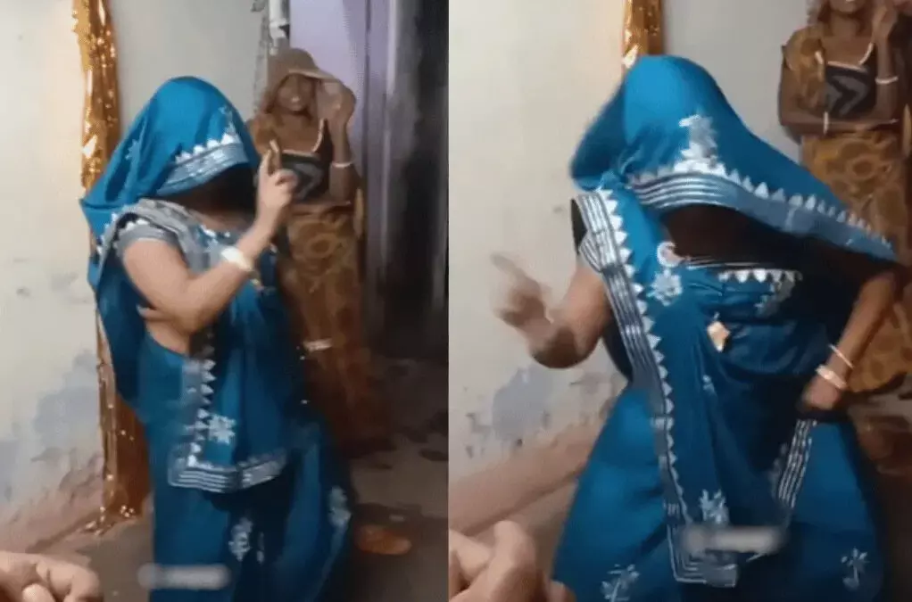 Viral video : घूँघट में आंटी ने हनी सिंह के गाने पर किया   ऐसा डांस, देखने वाले रह गए दंग