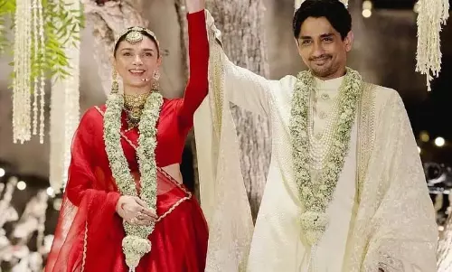 Royal wedding 2.0: अदिति राव हैदरी और सिद्धार्थ ने फिर से की शादी
