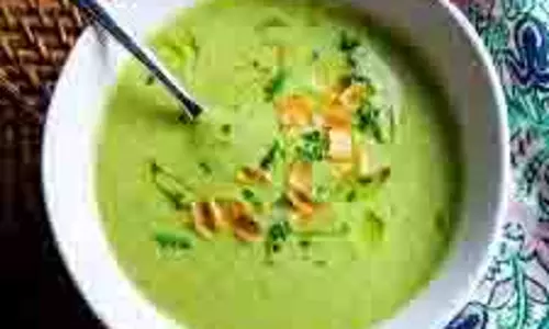 Lemon Broccoli Soup:   सर्दियों में लें ताजगी का अनुभव