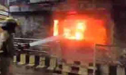 Mandi:  आग से दर्जी की दुकान जलकर खाक