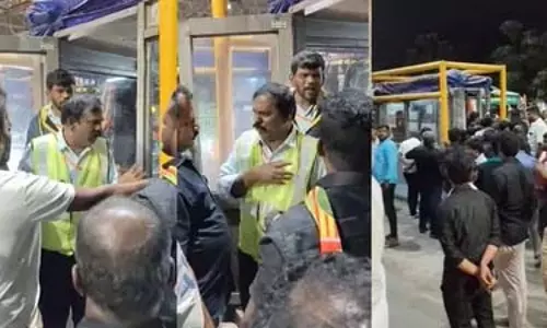 सीमा शुल्क शुल्क लें? उलुंदुरपेट सीमा शुल्क बूथ पर, नाथकविंस उन्माद में