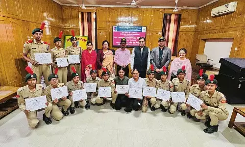 Haryana : कैम्पस नोट्स एनसीसी दिवस मनाया गया