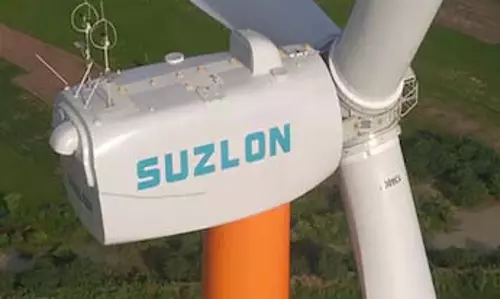 Suzlon शेयर की कीमत 0.85% बढ़ी