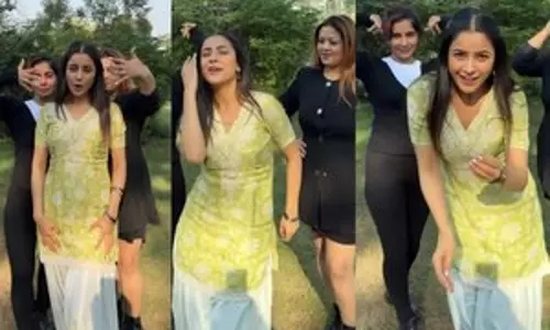 Shehnaaz Gill ने क्लासिक कजरा मोहब्बत वाला के नए वर्जन पर डांस की