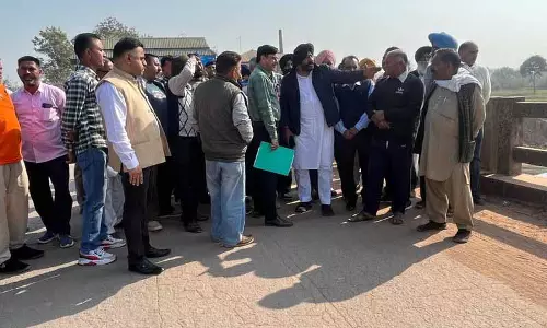 क्षतिग्रस्त Dabhota पुल की मरम्मत का काम शुरू