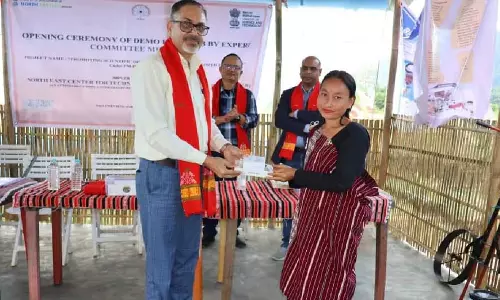 Assam : पूर्वोत्तर में जैविक खेती को बढ़ावा देने के लिए डेमो फार्म लैब का उद्घाटन