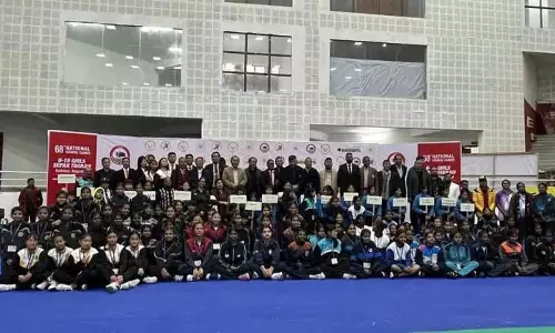 Nagaland : 68वें राष्ट्रीय स्कूल खेल अंडर-19 बालिका सेपक टकराव कोहिमा में Nagaland : 68वें राष्ट्रीय स्कूल खेल अंडर-19 बालिका सेपक टकराव कोहिमा में