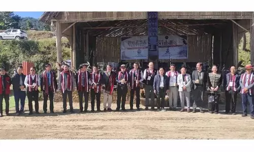 Nagaland : रेंगमा समुदाय ने नगाडा महोत्सव मनाया