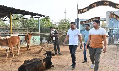 कोसानगर कांजी हाउस का औचक निरीक्षण करने पहुंचे निगम आयुक्त कोसानगर कांजी हाउस का औचक निरीक्षण करने पहुंचे निगम आयुक्त