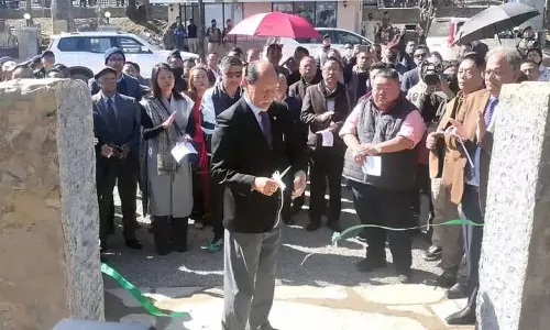 Nagaland : मुख्यमंत्री ने नागा हेरिटेज गांव किसामा में मंडप का उद्घाटन