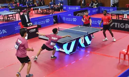 यशस्विनी-हरमीत ने मिश्रित डबल TT फाइनल में प्रवेश किया