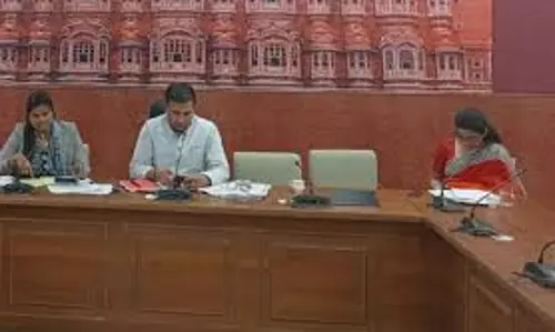 Jaipur: जिला कलेक्टर की अध्यक्षता में आयोजित हुई जिला स्तरीय समाधान समिति की बैठक Jaipur: जिला कलेक्टर की अध्यक्षता में आयोजित हुई जिला स्तरीय समाधान समिति की बैठक