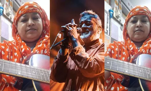 लकी अली के ओ सनम गाने पर देसी महिला के गिटार कवर ने जीता सबका का दिल, VIDEO....