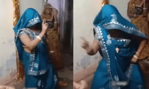 Viral video : घूँघट में आंटी ने हनी सिंह के गाने पर किया   ऐसा डांस, देखने वाले रह गए दंग