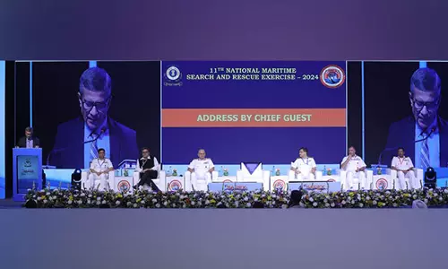 ICG ने कोच्चि में 22वीं राष्ट्रीय समुद्री खोज एवं बचाव बोर्ड की बैठक आयोजित की ICG ने कोच्चि में 22वीं राष्ट्रीय समुद्री खोज एवं बचाव बोर्ड की बैठक आयोजित की