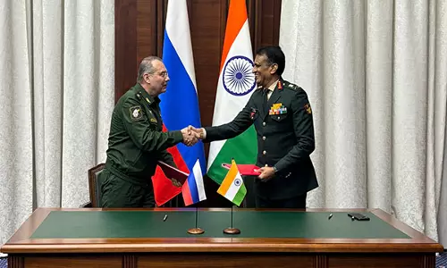 भारत-रूस के बीच सैन्य सहयोग की चौथी बैठक Moscow में हुई संपन्न भारत-रूस के बीच सैन्य सहयोग की चौथी बैठक Moscow में हुई संपन्न